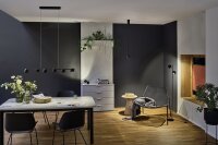 LED Pendelleuchte 3-Step-Dim Puric Pane 2700K 600lm 9,5W Schwarz dimmbar