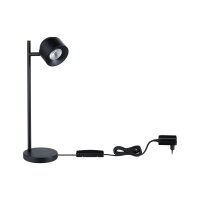 LED Tischleuchte Smart Home Zigbee 3.0 Puric Pane  2700K 400lm 4,5W Schwarz