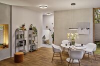 LED Tischleuchte Smart Home Zigbee 3.0 Puric Pane  2700K 400lm 4,5W Schwarz