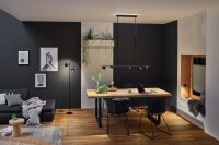 LED Tischleuchte Smart Home Zigbee 3.0 Puric Pane  2700K 400lm 4,5W Schwarz