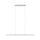 LED Pendelleuchte Smart Home Bluetooth Lento   Tunable White 1800lm 43W Chrom matt dimmbar