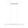 LED Pendelleuchte Smart Home Bluetooth Lento   Tunable White 1800lm 43W Chrom matt dimmbar
