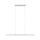 LED Pendelleuchte Smart Home Bluetooth Lento   Tunable White 1800lm 43W Chrom matt dimmbar