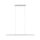 LED Pendelleuchte Smart Home Bluetooth Lento   Tunable White 1800lm 43W Chrom matt dimmbar