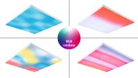 LED Panel Velora Rainbow dynamicRGBW   eckig 295x295mm  13,2W 1140lm RGB+ Weiß dimmbar