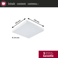 LED Panel Velora Rainbow dynamicRGBW   eckig 295x295mm...