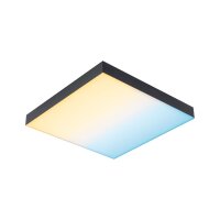 LED Panel Velora Rainbow dynamicRGBW   eckig 295x295mm  13,2W 1140lm RGB+ Schwarz dimmbar