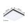 LED Panel Velora Rainbow dynamicRGBW   eckig 295x295mm  13,2W 1140lm RGB+ Schwarz dimmbar
