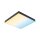 LED Panel Velora Rainbow dynamicRGBW   eckig 295x295mm  13,2W 1140lm RGB+ Schwarz dimmbar