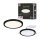 VariFit LED Einbaupanel Areo IP44 rund 175mm  13W 1300lm 3000K Schwarz