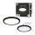 VariFit LED Einbaupanel Areo IP44 rund 175mm  13W 1300lm 4000K Schwarz