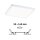 VariFit LED Einbaupanel Areo IP44 eckig 175x175mm  13W 1200lm 4000K Weiß