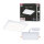 VariFit LED Einbaupanel Areo IP44 eckig 175x175mm  13W 1200lm 4000K Weiß