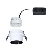 LED Einbauleuchte 3-Step-Dim Gil Coin   IP44 rund 68mm  Coin 6W 470lm 230V dimmbar 2700K Weiß matt, Schwarz matt