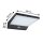Solar LED Außenwandleuchte Ronas Bewegungsmelder  IP44 3000K 320lm Dunkelgrau
