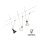 Seilsystem Simple Basisset GU5,3  max. 3x5W   230/12V Chrom