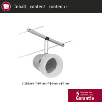 CorDuo Seilsystem Cone Einzelspot GU5,3  max.10W 12V...