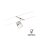 CorDuo Seilsystem Cone Einzelspot GU5,3  max.10W 12V Chrom matt, Chrom