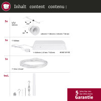 CorDuo Seilsystem Cone Basisset GU5,3  max. 5x10W 230/12V...