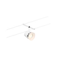 CorDuo Seilsystem Cone Basisset GU5,3  max. 5x10W 230/12V Weiß matt, Chrom