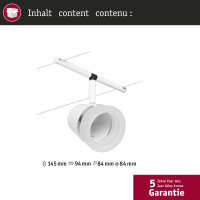 CorDuo Seilsystem Cone Einzelspot GU5,3  max. 10W   12V...