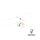 CorDuo Seilsystem Cone Einzelspot GU5,3  max. 10W   12V Weiß matt, Chrom