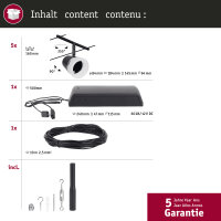 CorDuo Seilsystem Cone Basisset GU5,3  max. 5x10W 230/12V...