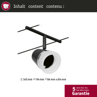 CorDuo Seilsystem Cone Einzelspot GU5,3  max. 10W   12V...