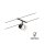 CorDuo Seilsystem Cone Einzelspot GU5,3  max. 10W   12V Schwarz matt, Chrom