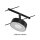 CorDuo LED Seilsystem Circle Einzelspot  180lm 5W 3000K  12V Schwarz matt
