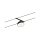 CorDuo LED Seilsystem Circle Einzelspot  180lm 5W 3000K  12V Schwarz matt
