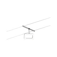 CorDuo LED Seilsystem Frame Einzelspot  280lm 4,8W 3000K  12V Chrom matt, Chrom