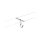 CorDuo LED Seilsystem Frame Einzelspot  280lm 4,8W 3000K  12V Chrom matt, Chrom