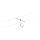 CorDuo LED Seilsystem Frame Einzelspot  280lm 4,8W 3000K  12V Weiß matt, Chrom