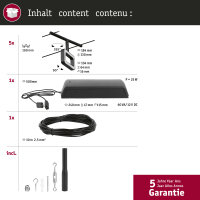 CorDuo LED Seilsystem Frame Basisset  5x280lm 5x4,8W...