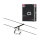 CorDuo LED Seilsystem Frame Einzelspot  280lm 4,8W 3000K  12V Schwarz matt, Chrom