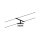 CorDuo LED Seilsystem Frame Einzelspot  280lm 4,8W 3000K  12V Schwarz matt, Chrom