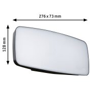 LED Hausnummernleuchte Smart Home Zigbee 3.0 Sheera Dämmerungssensor   IP44  276x128mm RGBW+ 6,5W 430lm 230V  Anthrazit Kunststoff