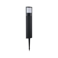 LED Pollerleuchte Padea Dämmerungssensor Dämmerungsgesteuerter Bewegungsmelder (IR) seewasserresistent IP44  847mm 3000K 8,5W 700lm 230V  Anthrazit  Kunststoff