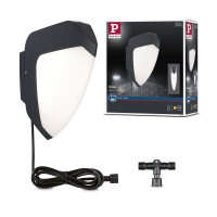 Park + Light LED Außenwandleuchte Ikosea   IP44  50x203mm 3000K 5,6W 350lm 12V  Anthrazit Kunststoff