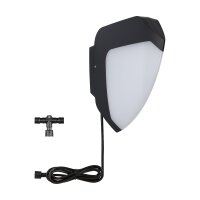 Park + Light LED Außenwandleuchte Ikosea   IP44  50x203mm 3000K 5,6W 350lm 12V  Anthrazit Kunststoff