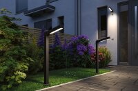 House LED Außenwandleuchte Ito Bewegungsmelder Vertikale Ausrichtung IP44  47x301mm 3000K 6W 450lm 230V 65° Anthrazit Metall, Kunststoff