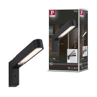 House LED Außenwandleuchte Ito Bewegungsmelder Vertikale Ausrichtung IP44  47x301mm 3000K 6W 450lm 230V 65° Anthrazit Metall, Kunststoff