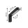 House LED Außenwandleuchte Ito Bewegungsmelder Vertikale Ausrichtung IP44  47x301mm 3000K 6W 450lm 230V 65° Anthrazit Metall, Kunststoff