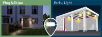 Park + Light Verteiler 24V-12V IP67 Schwarz