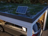 Park + Light Einspeisung Solarmodul  max. 5W IP65 Silber
