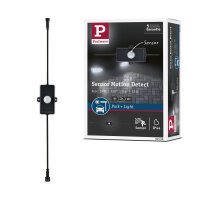 Park + Light Controller Bewegungsmelder IP44  max. 24W   Schwarz