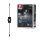 Park + Light Controller Bewegungsmelder IP44  max. 24W   Schwarz