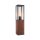Lichtobjekt Timba IP44 eckig 600mm  max. 60W  230V  Holz E27 Holz