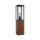 Lichtobjekt Timba IP44 eckig 600mm  max. 60W  230V  Holz E27 Holz